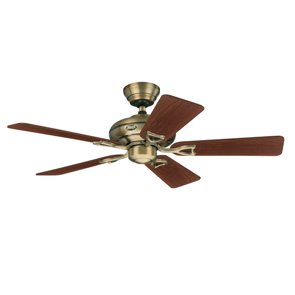 Antique Brass + Walnut / Medium Oak